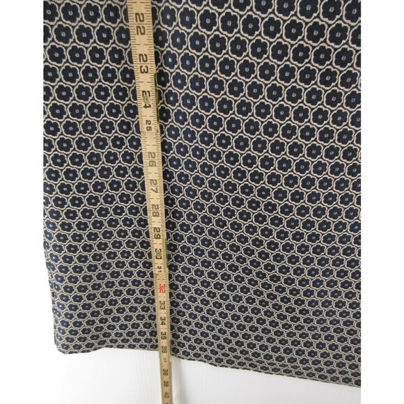 Max Mara Weekend Dress Medium Shift Jacquard Floral Career Zip Up - Picture 4 of 10